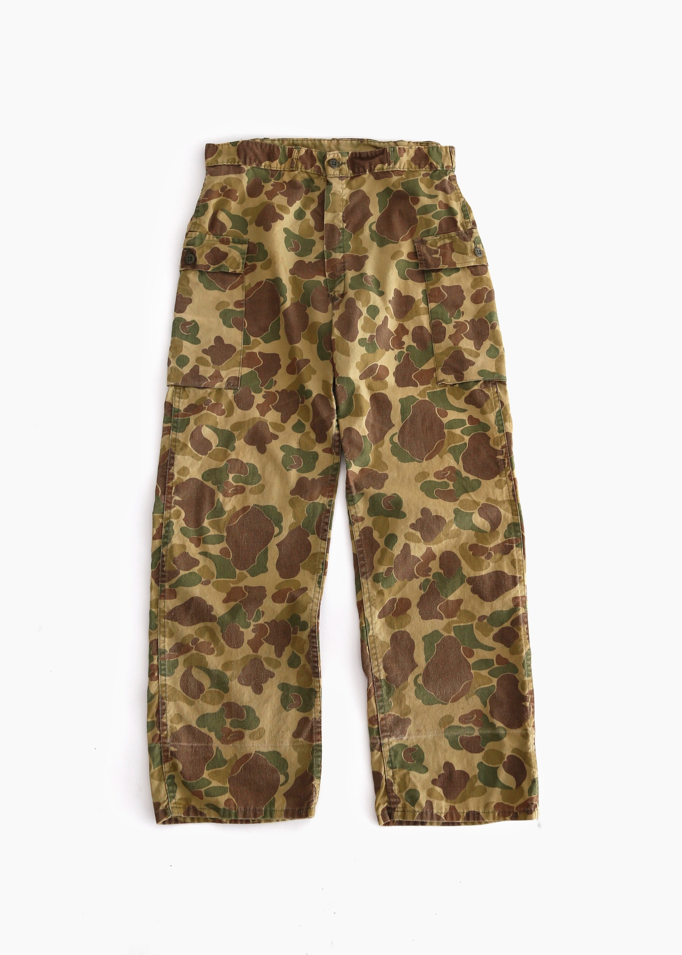 50’S CIVILIAN FROG SKIN CAMO TROUSERS