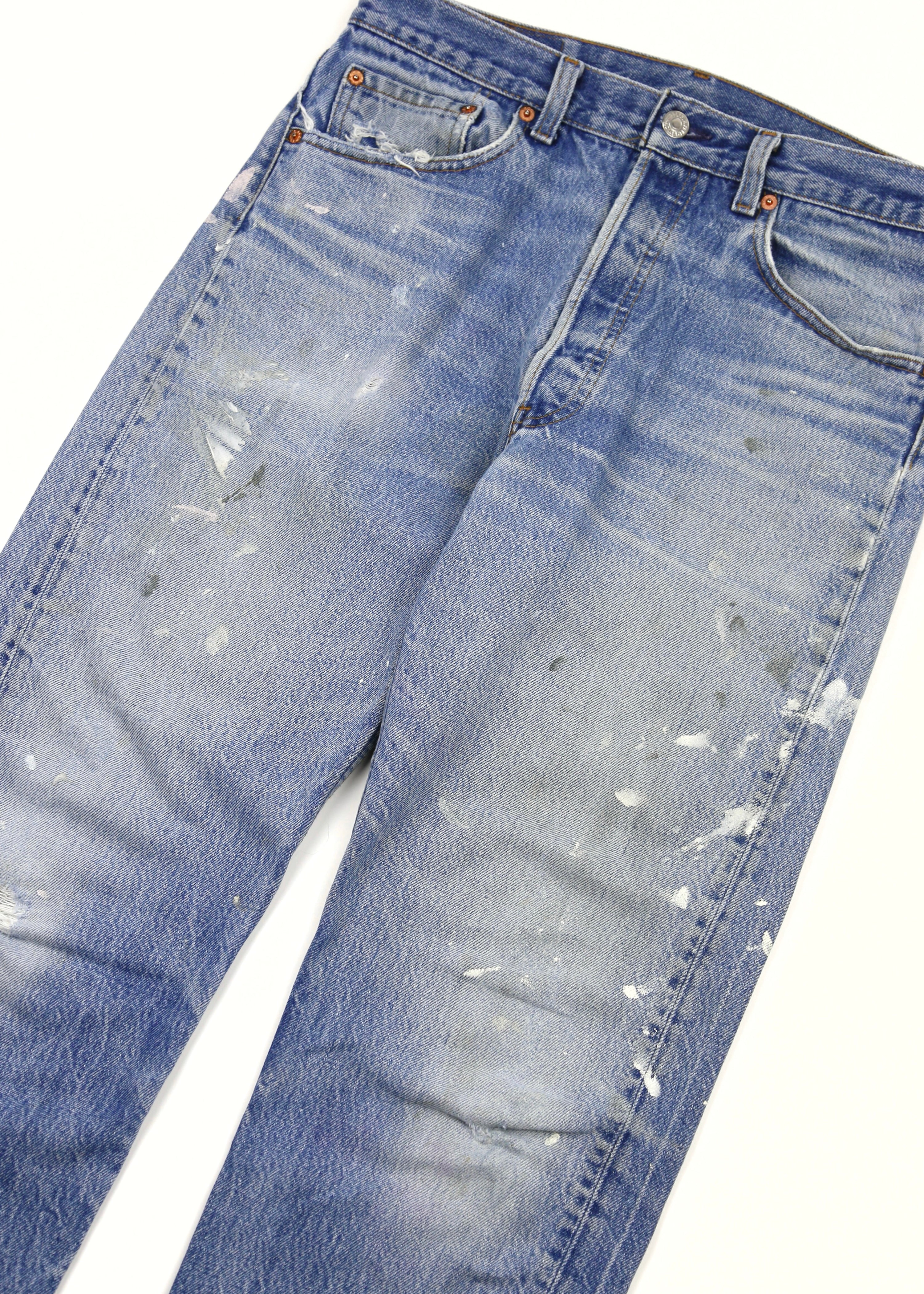 80’s Paint Splattered Levi’s 501