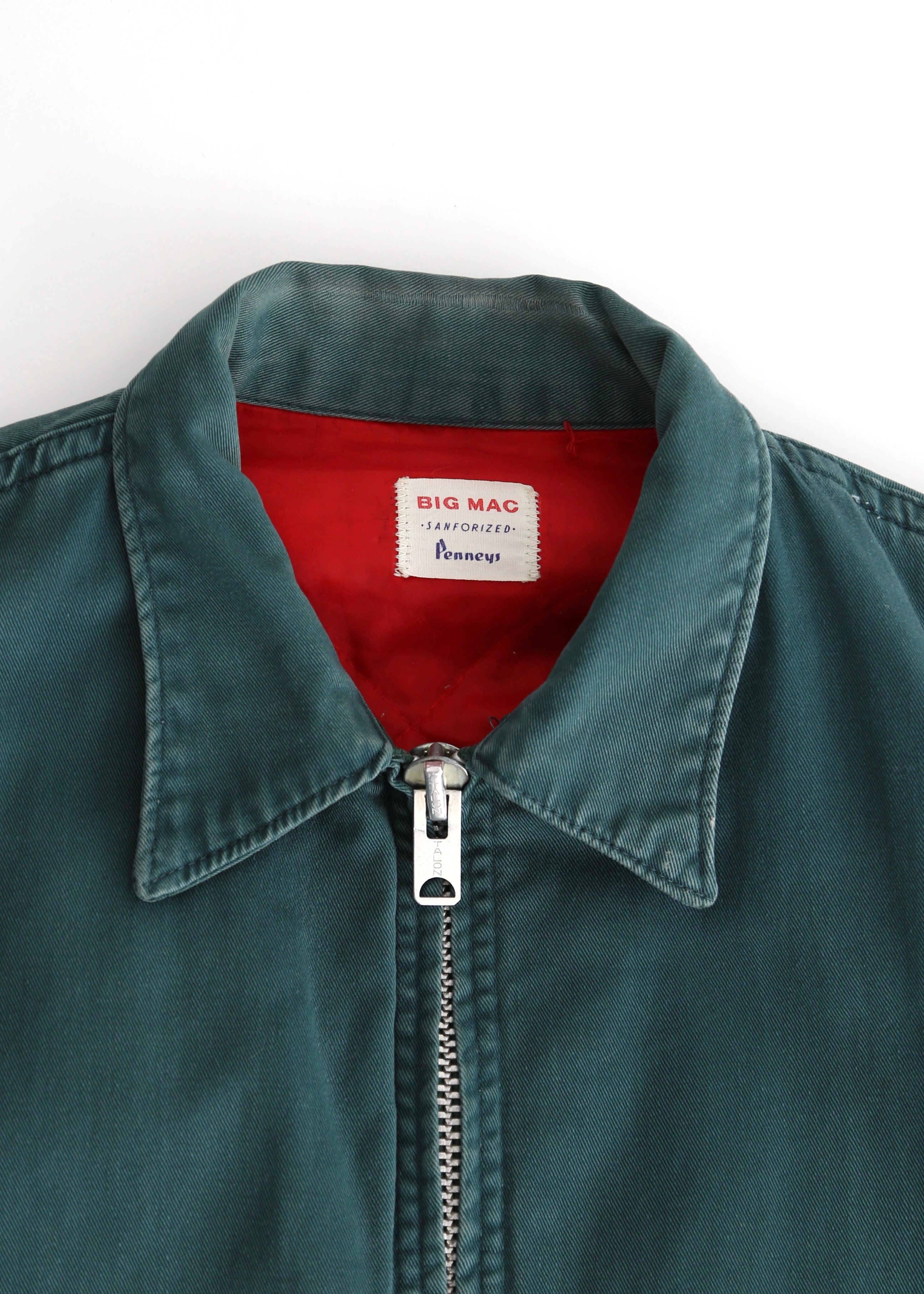 60’S EMERALD GREEN BIG MAC WORK JACKET